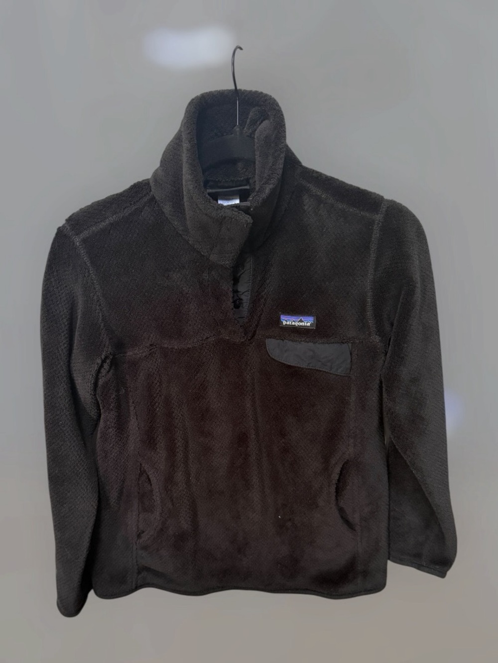 Patagonia snap down fleece
